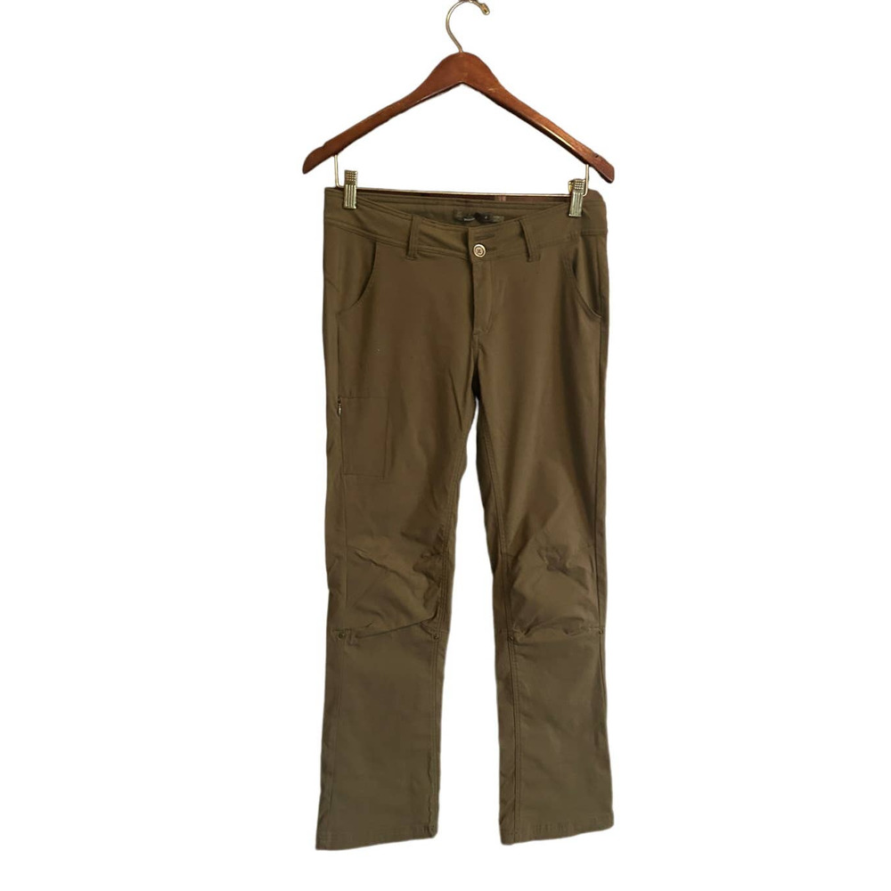 PrAna Halle Roll Up Green Hiking Pants Women’s Size 4